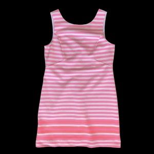 Lilly Pulitzer Pink Sheath Mini Dress Sleeveless Scoop Neck